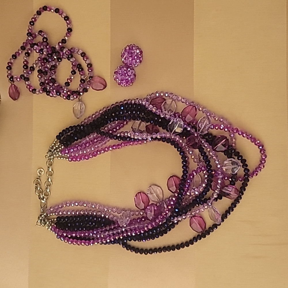 Sassy Jones Purple Malia Set
